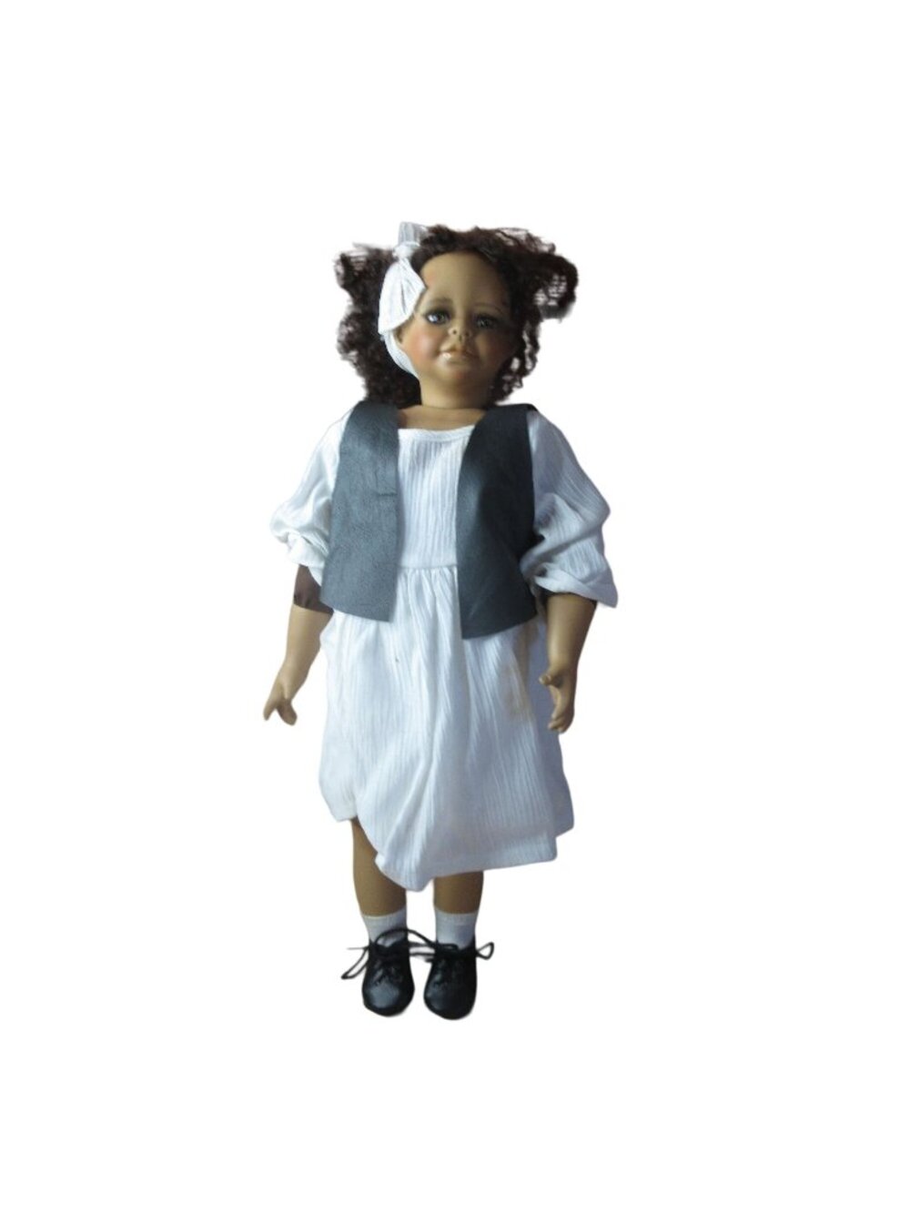 Kaye Wiggs 1997 Black African American 23" Porcelain Molly Doll